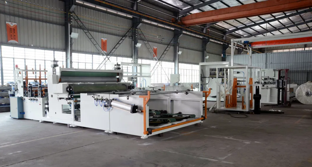 Kitchen Towel Glue Lamination Rewinding Machine