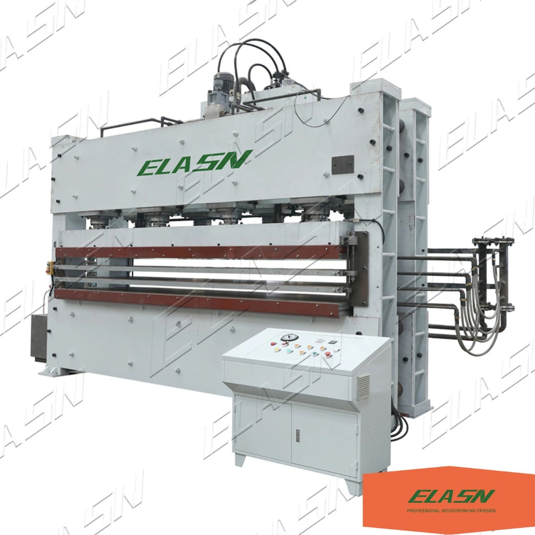 5 Layers Auto Single Layer Solid Wood Electric Laminate Door Skin Hydraulic Press Machine